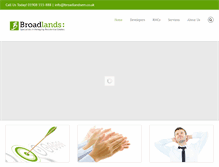 Tablet Screenshot of broadlandsem.co.uk